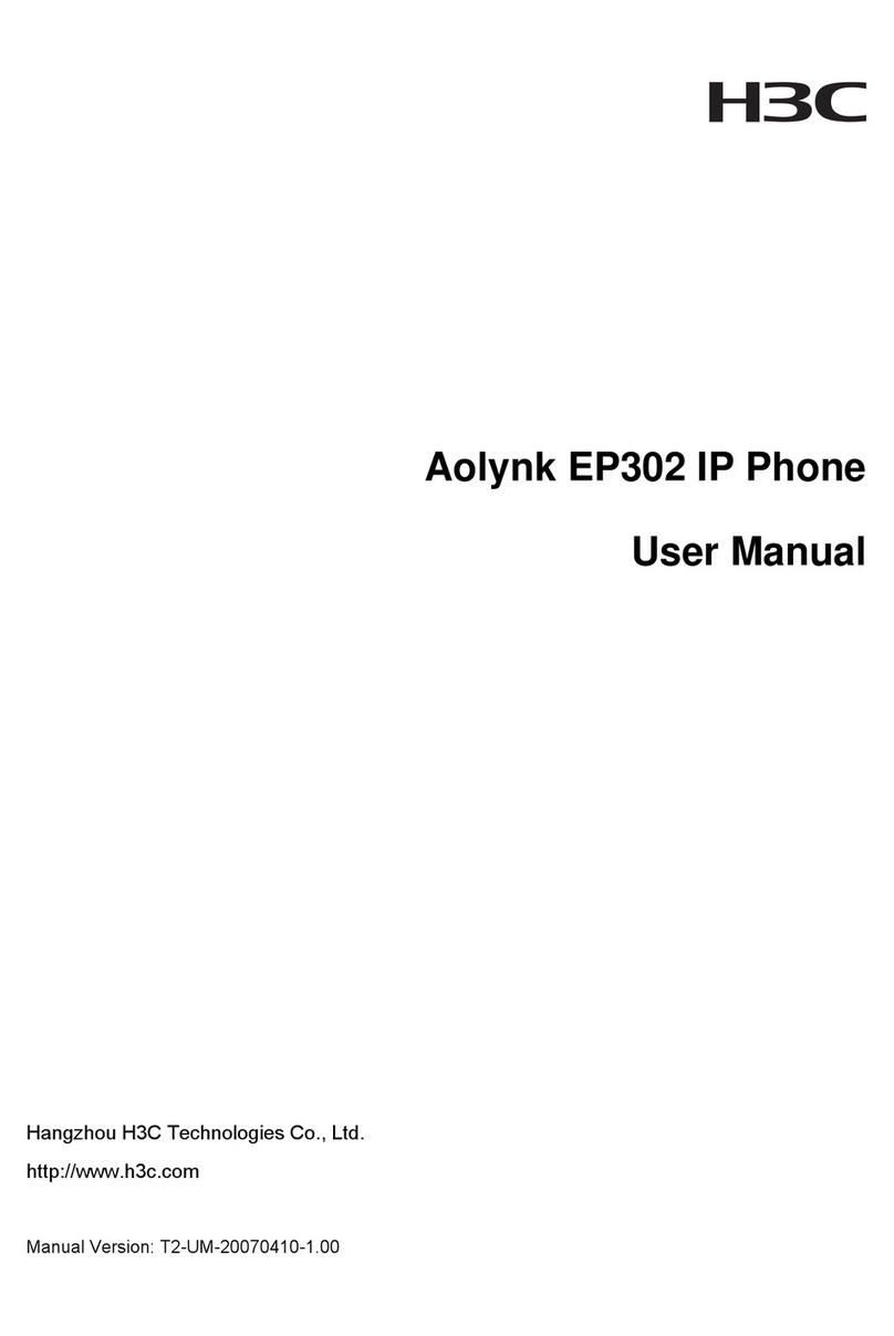 H3C Aolynk EP302 User manual