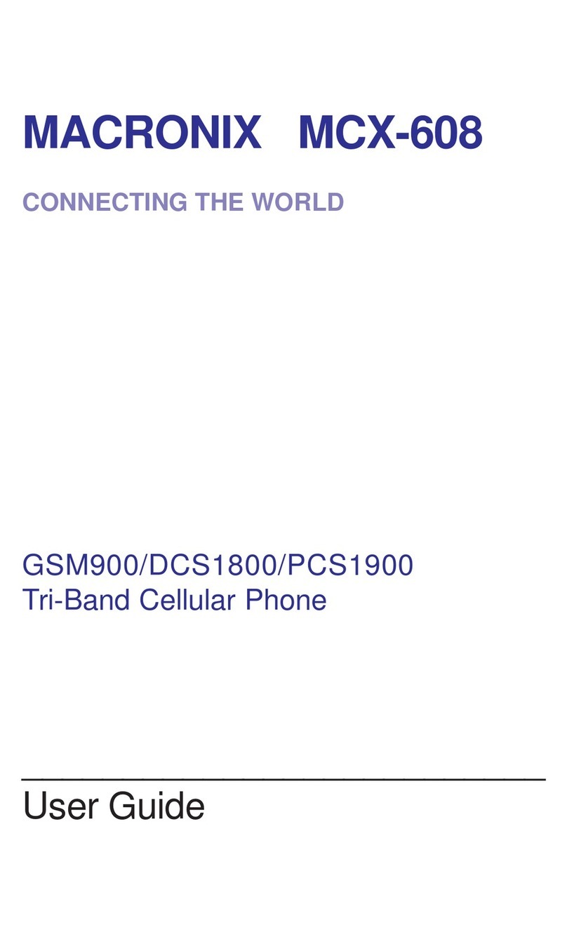 Macronix MCX-608 user guide