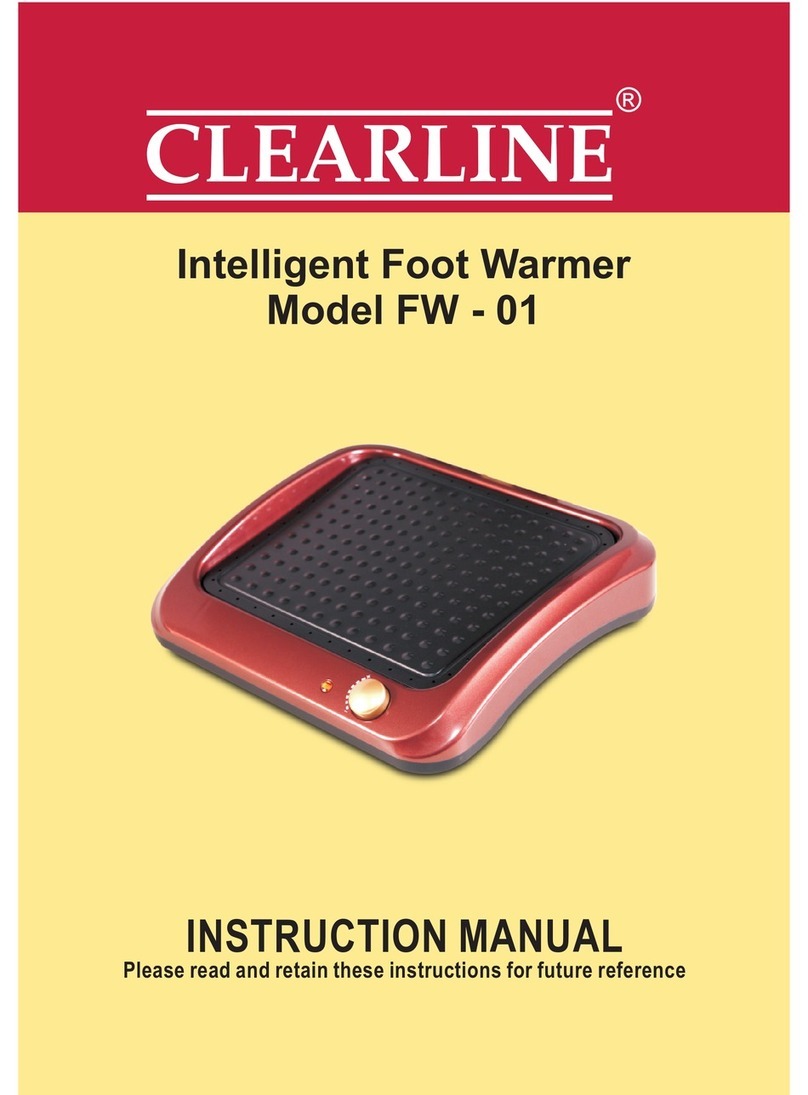 Clearline FW-01 instruction manual