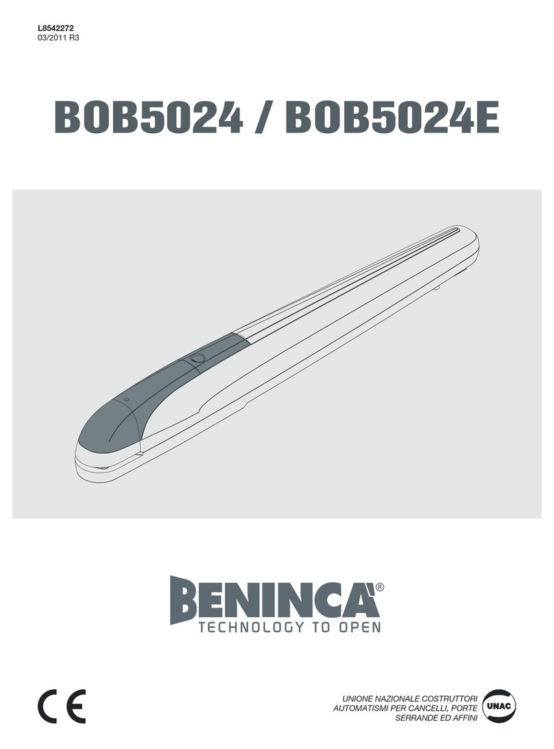 Beninca BOB5024 user manual