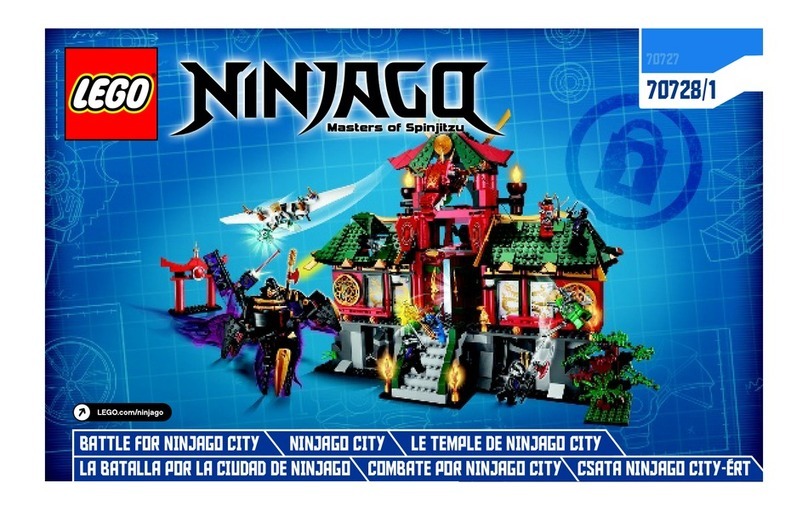 LEGO ninjaga 70728/1 User manual