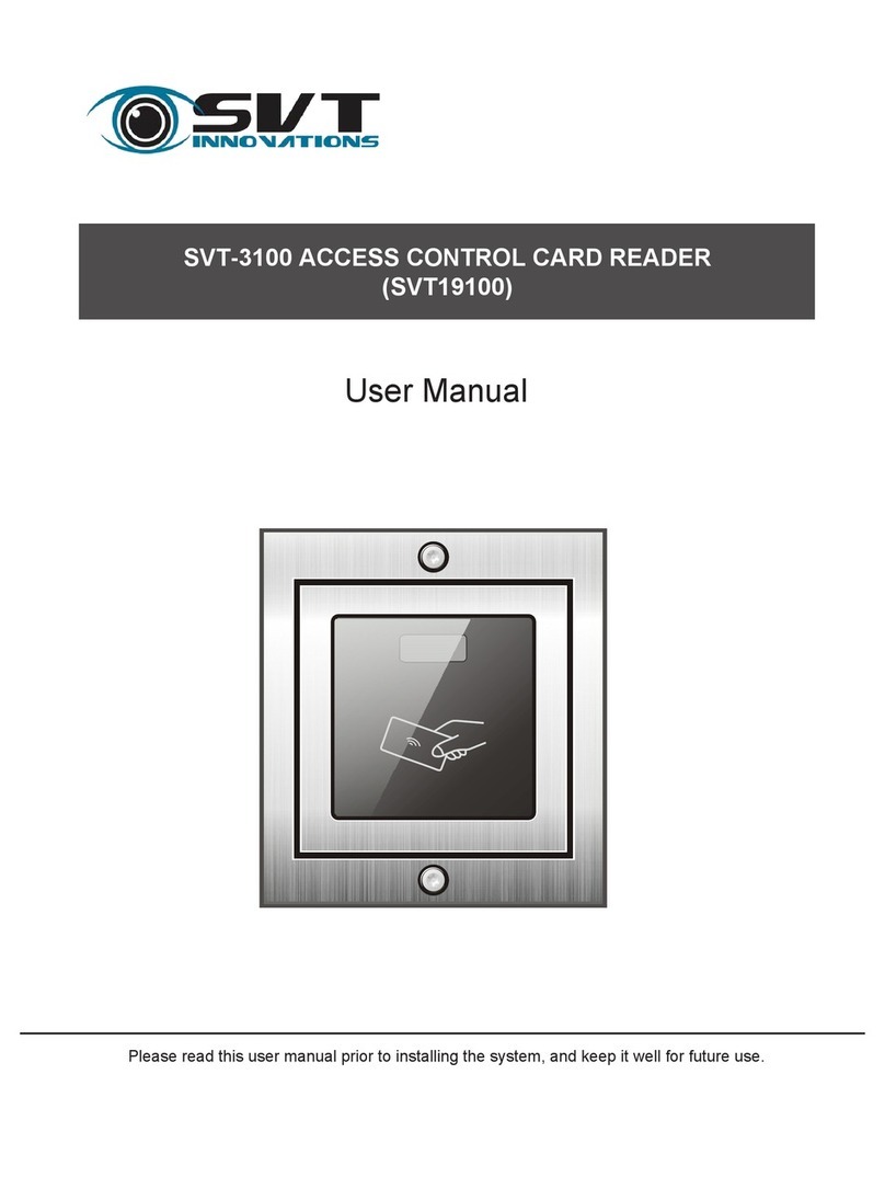 SVT 3100 user manual