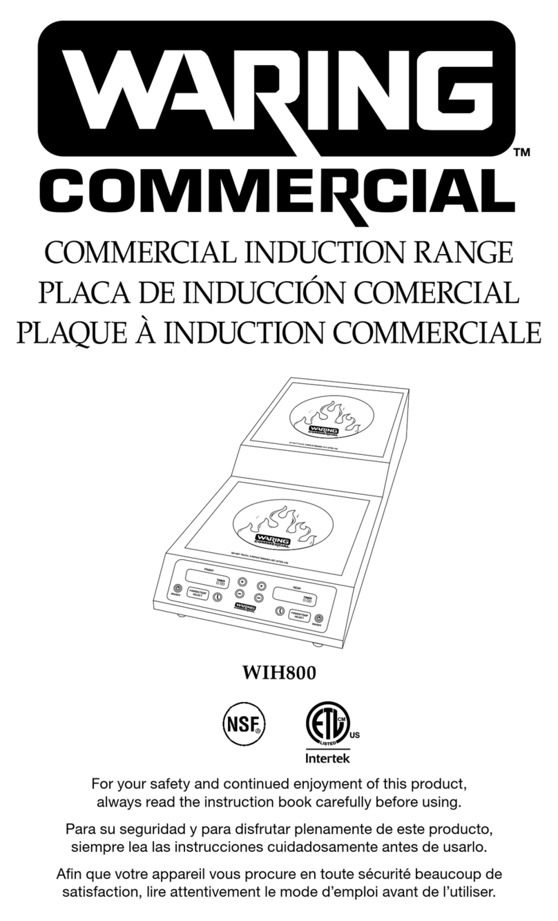 Waring WIH800 Instruction book