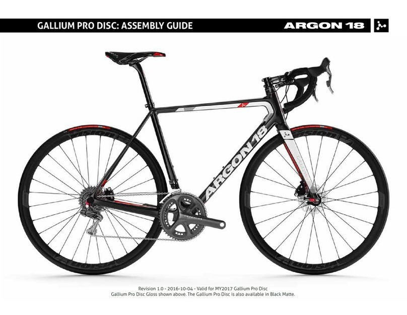 ARGON18 GALLIUM PRO User manual ARGON18 GALLIUM PRO User manual