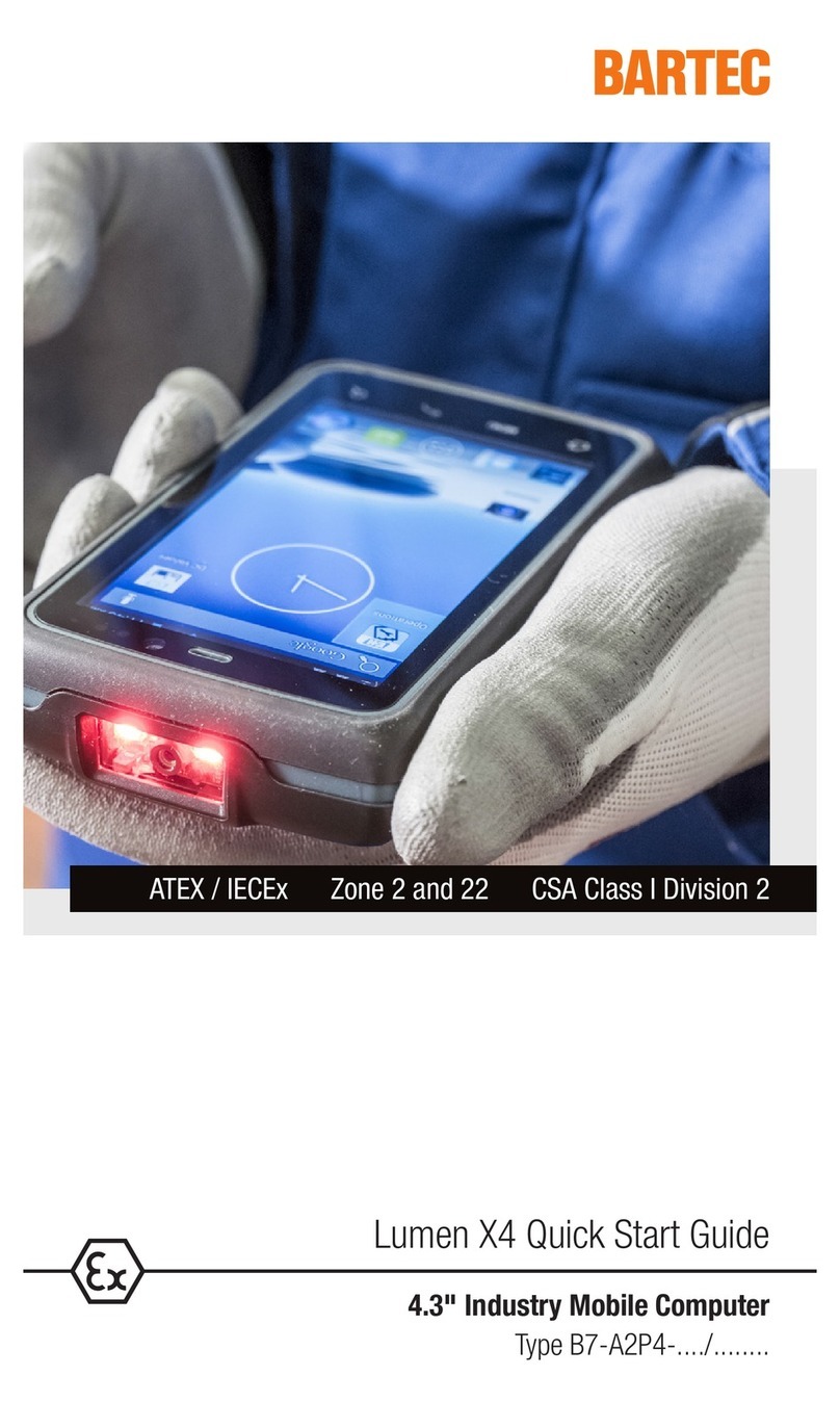 Bartec LUMEN X4 quick start guide