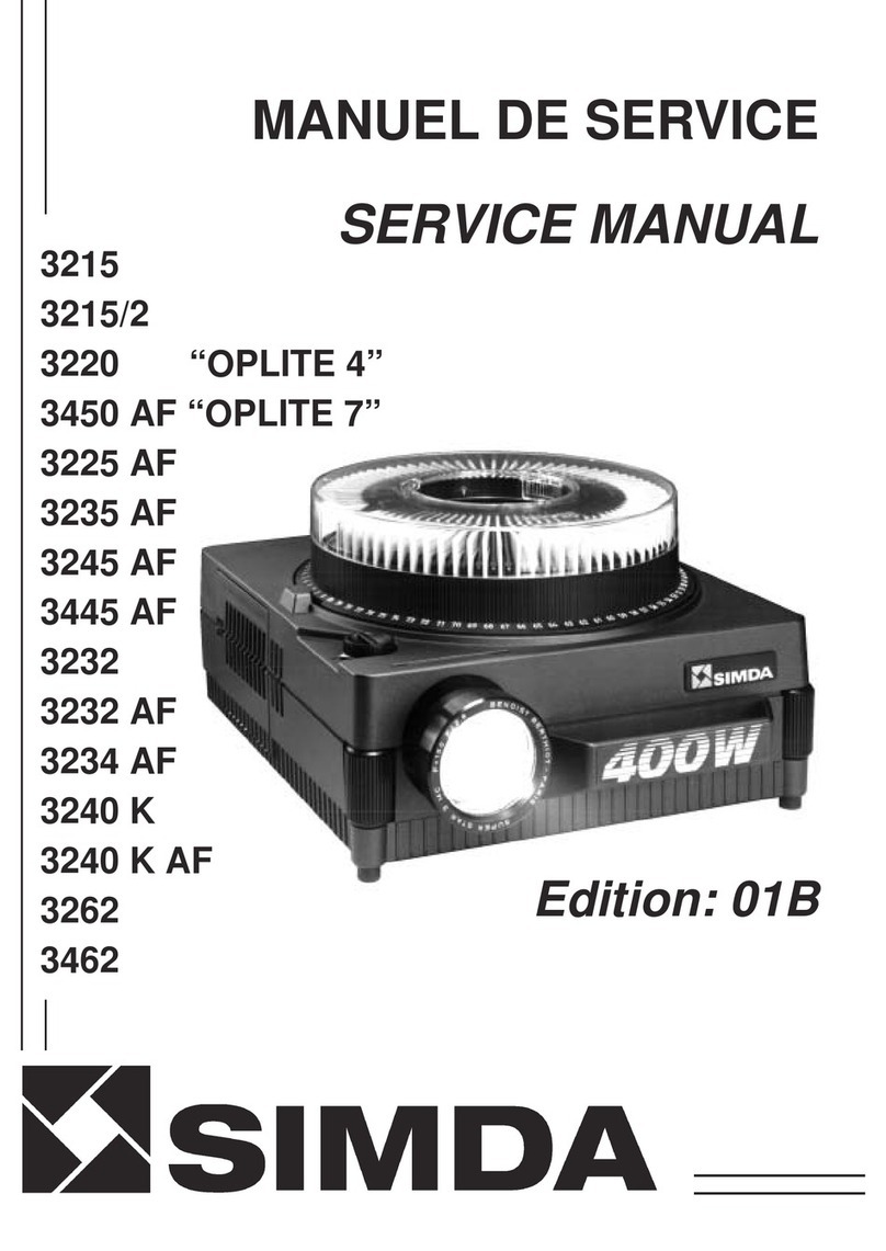 SIMDA 3215 Service manual