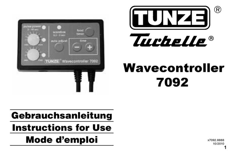 Tunze Turbelle Wavecontroller 7092 Instructions for use