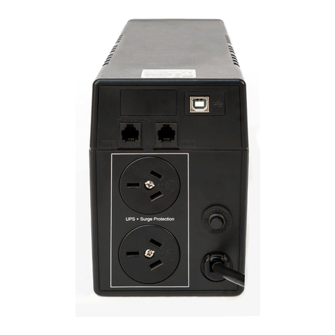 PowerShield defender PSD 650 User manual