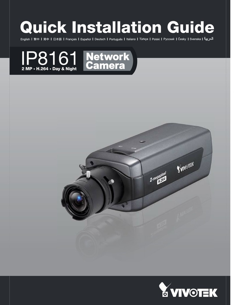 Vivotek IP8161 User manual