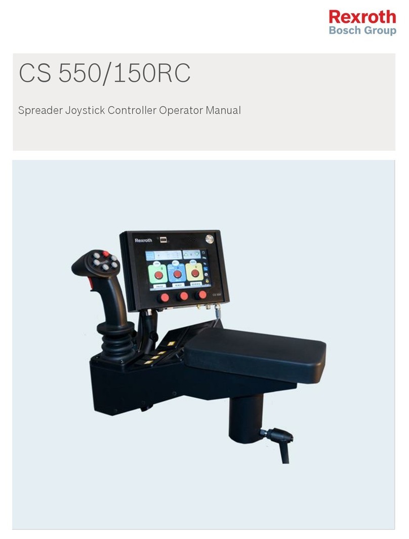 REXROTH CS 550/150RC Operator's manual