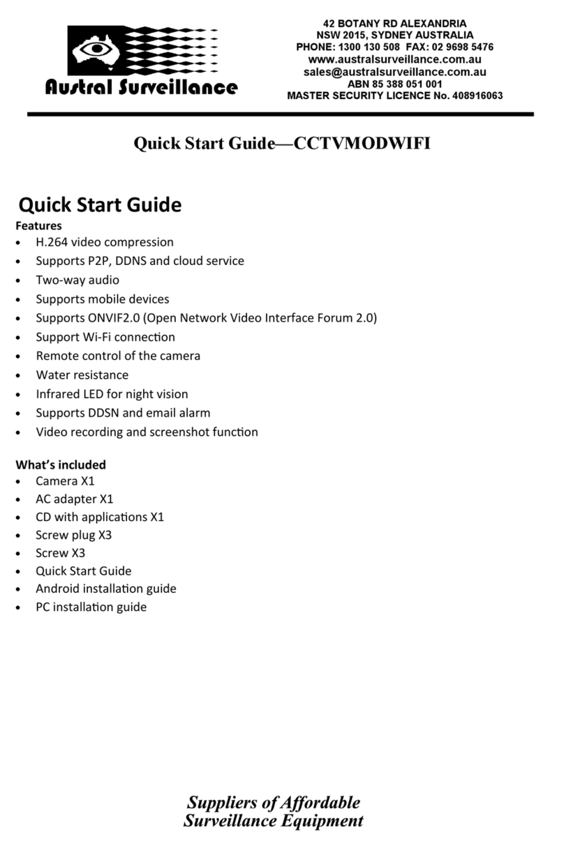 Austral Surveillance CCTVMODWIFI quick start guide