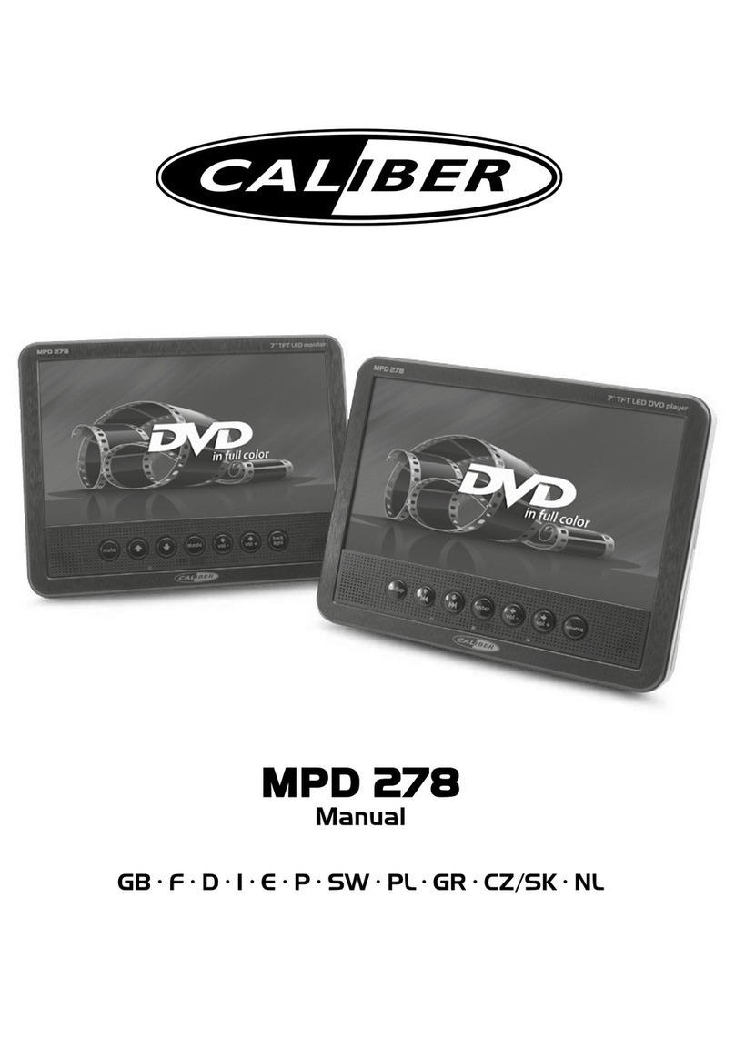Caliber MPD 278 User manual