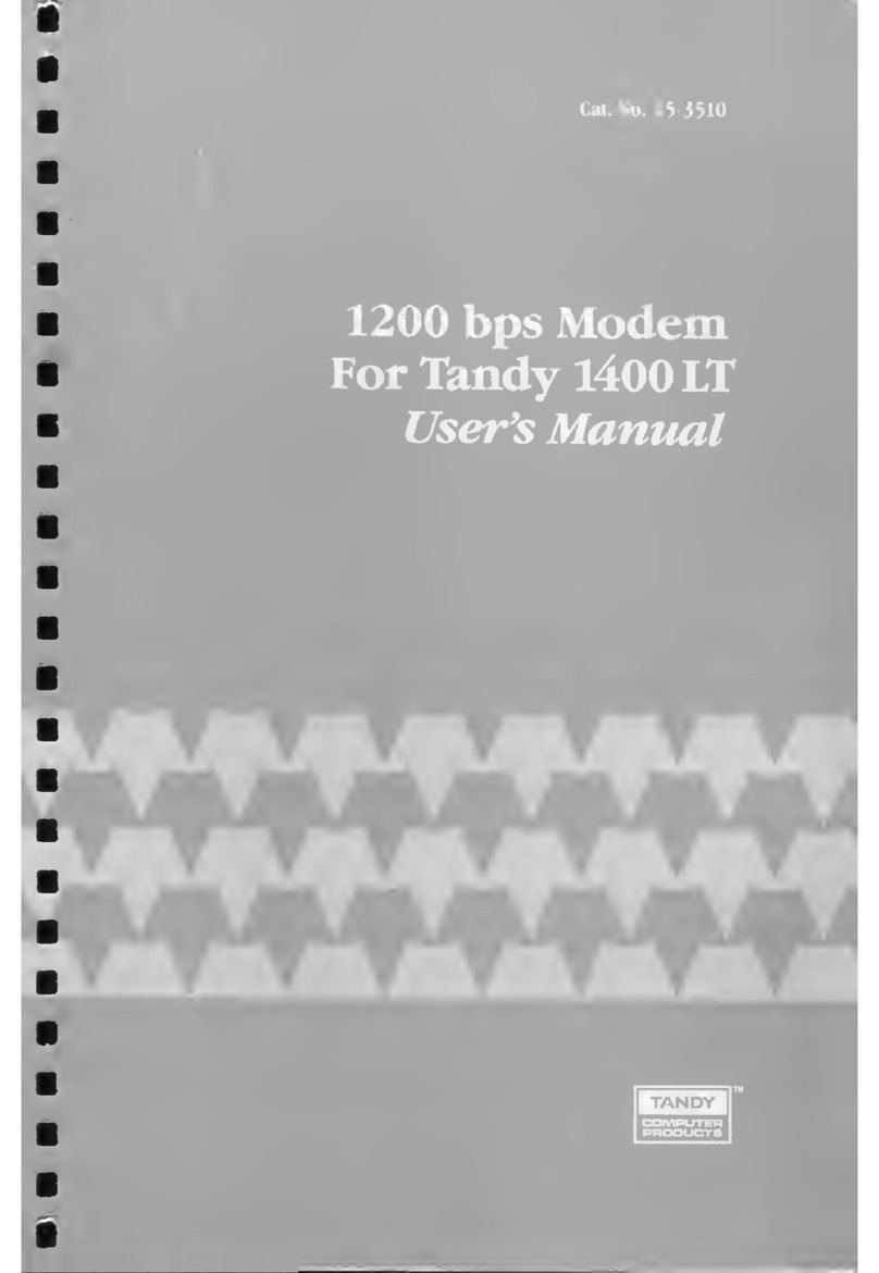 Tandy 1400LT user manual