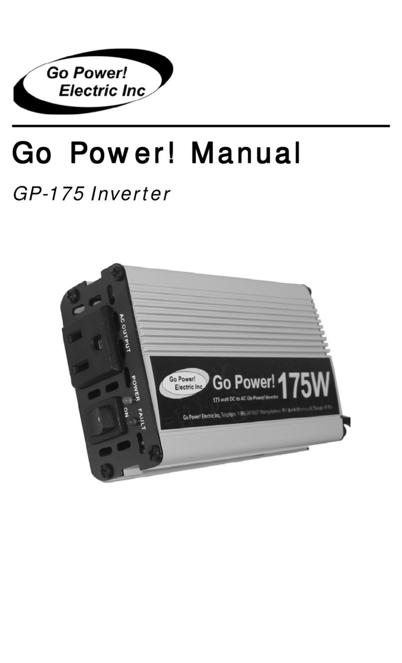 Go Power! Electric GP-175 manual