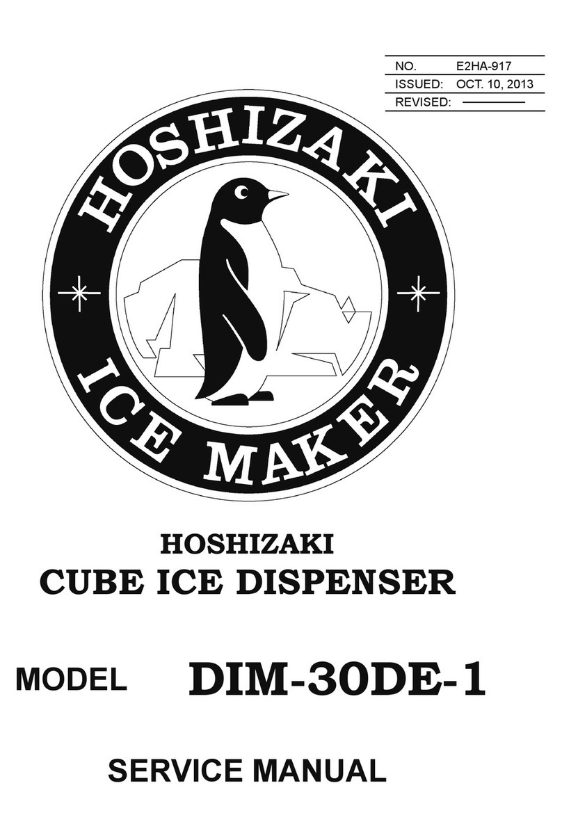 Hoshizaki DIM-30DE-1 User manual