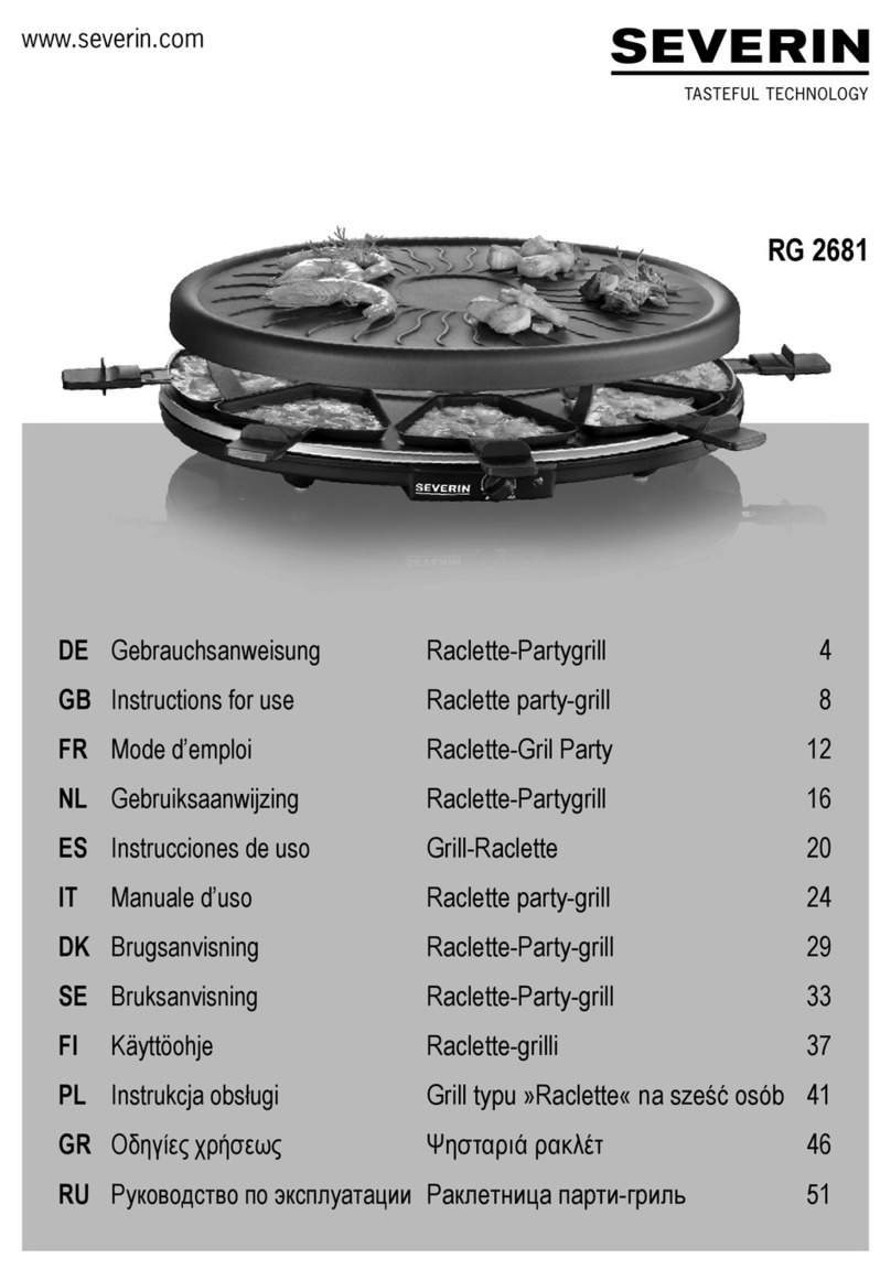 SEVERIN RG 2681 - Instructions for use