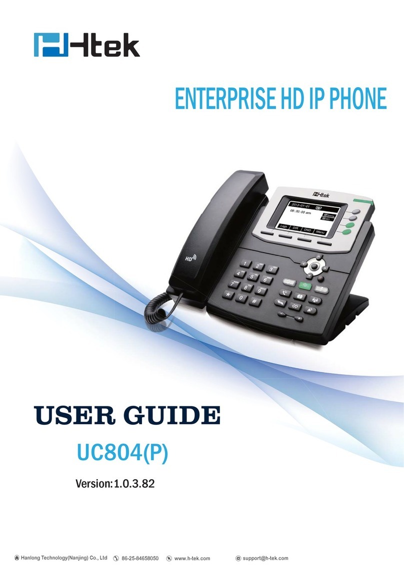 Hanlong UC804(P) User manual
