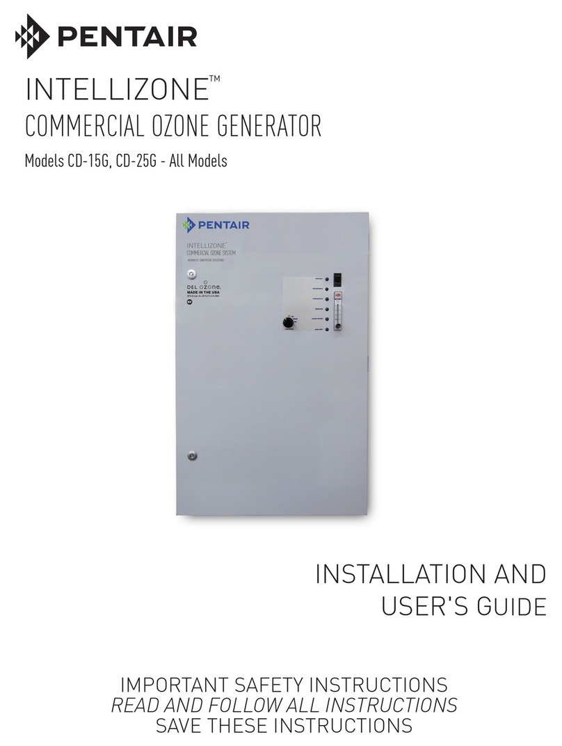 Pentair CD-15G Installation and user guide