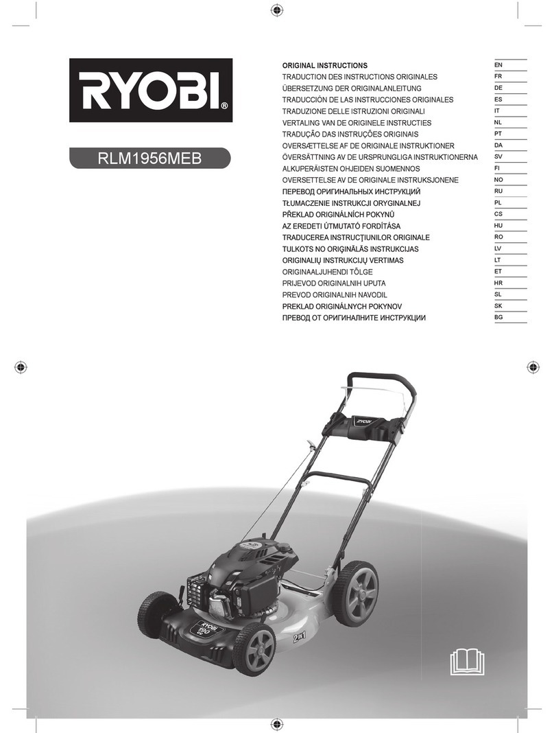Ryobi RLM1956MEB Original instructions