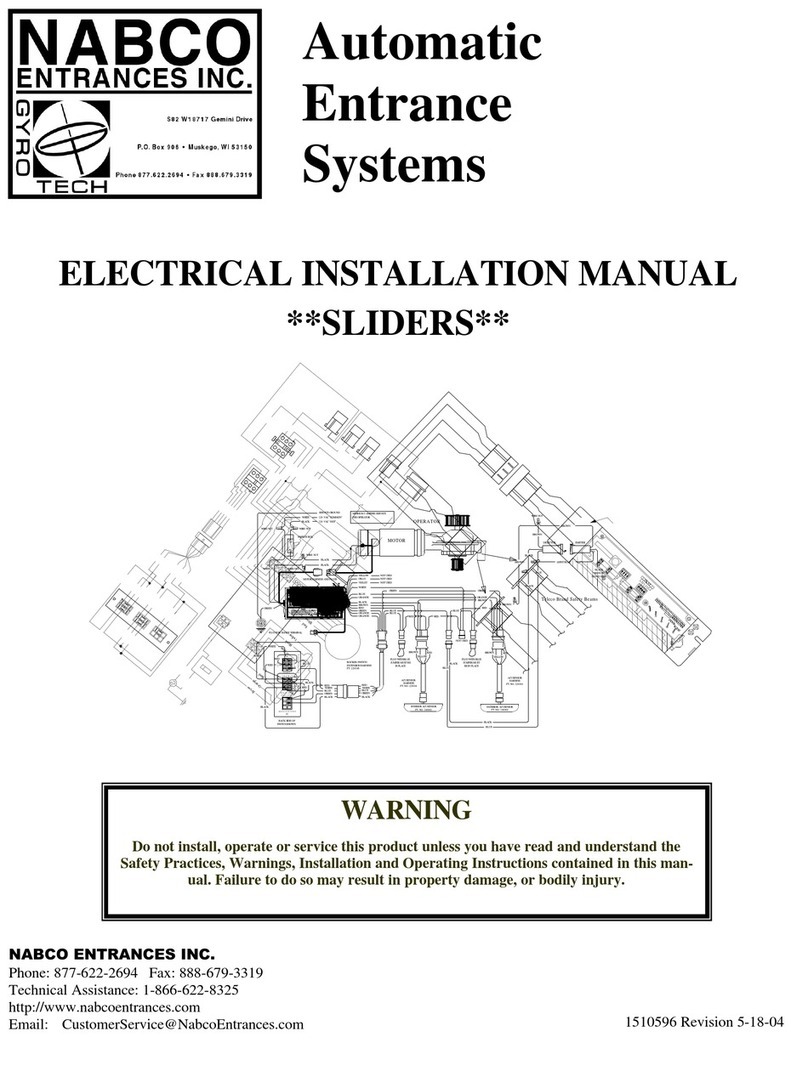 Nabco 1175 installation manual