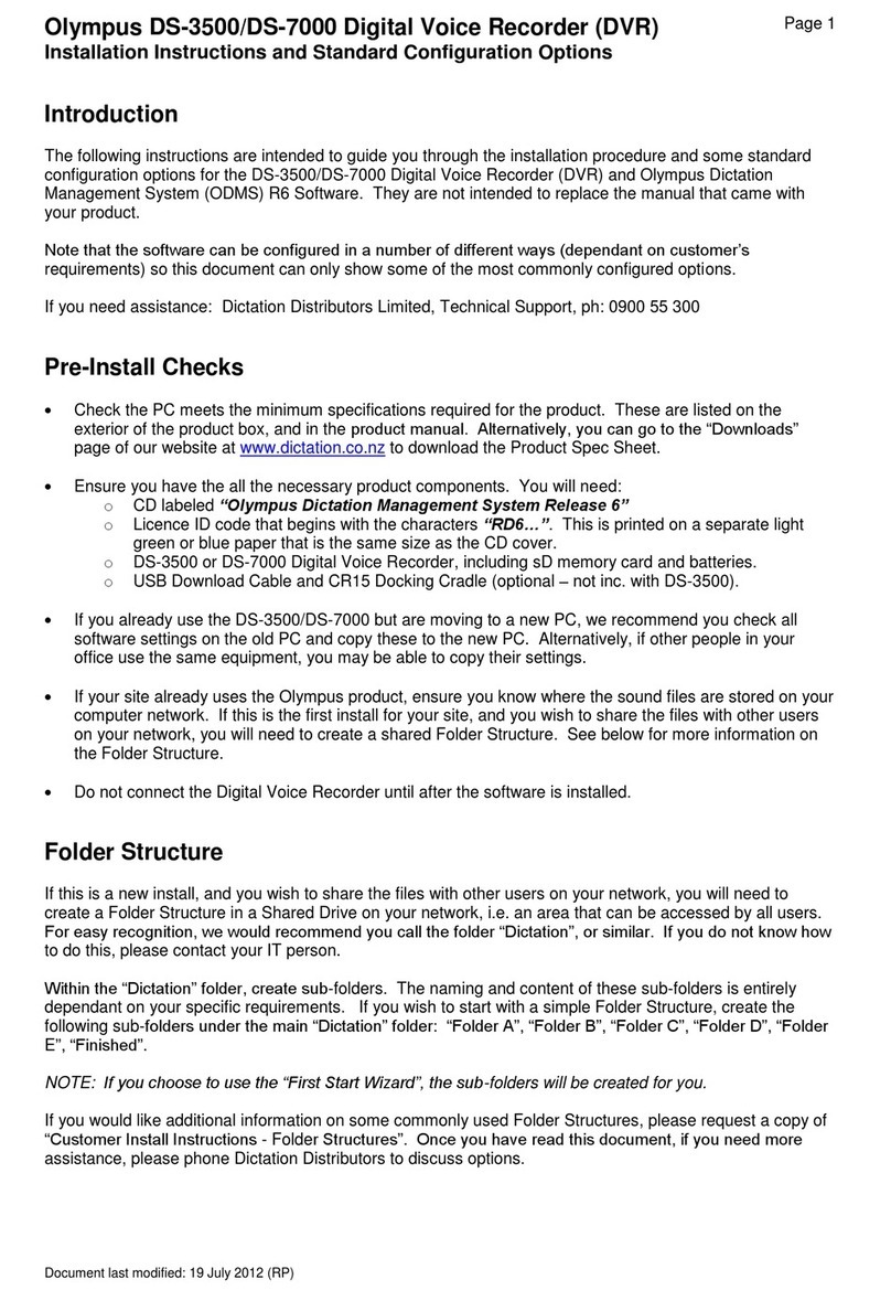 Olympus DS-3500 User manual