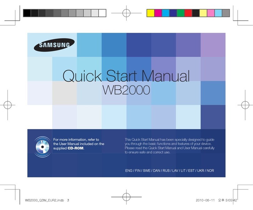 Samsung WB2000 Instruction manual