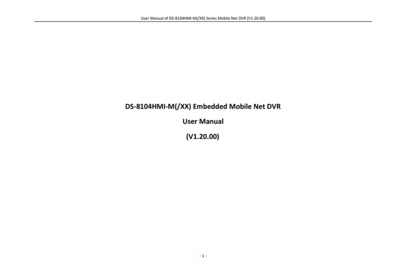 Hommax Sistemas DS-8104HMI-M SERIES user manual