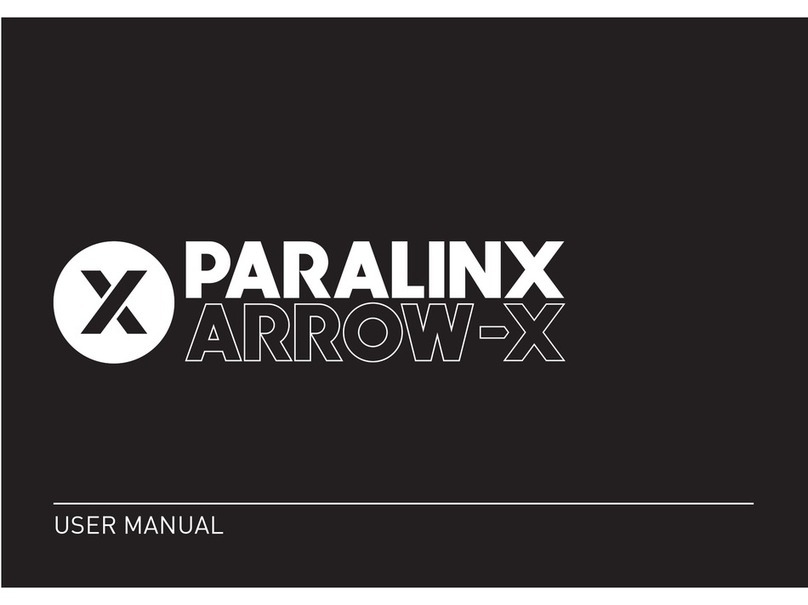 Paralinx Arrow X user manual