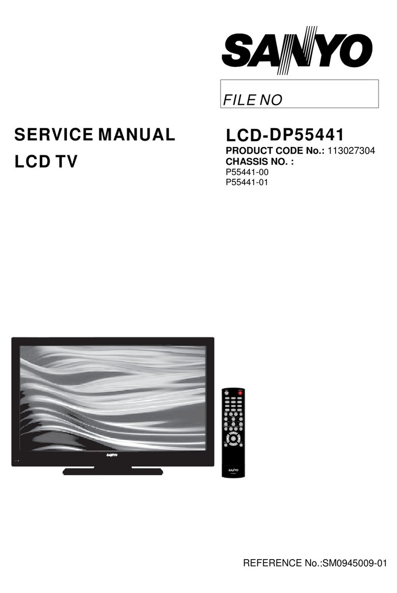 Sanyo LCD-DP55441 User manual