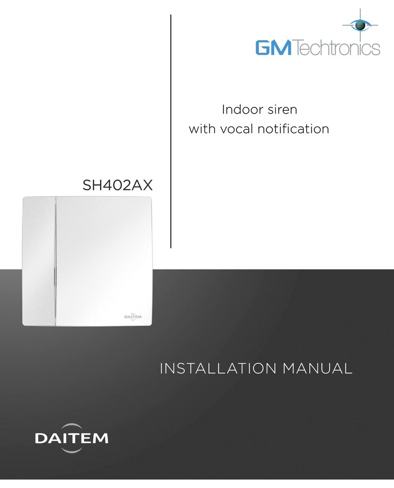 DAITEM SH402AX User manual