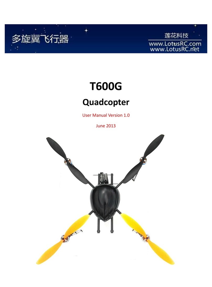 LotusRC T600G User manual