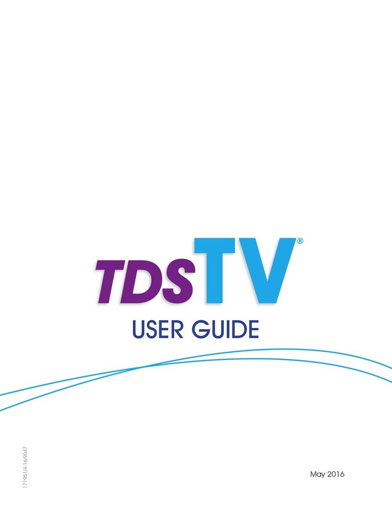 TDS TDS TV user guide