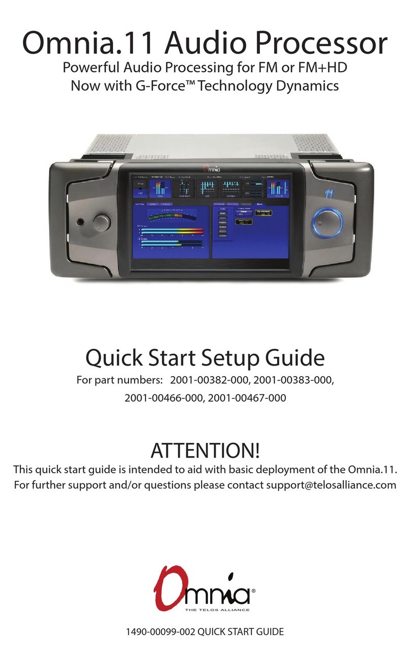 Omnia Omnia.11 2001-00382-000 Technical manual