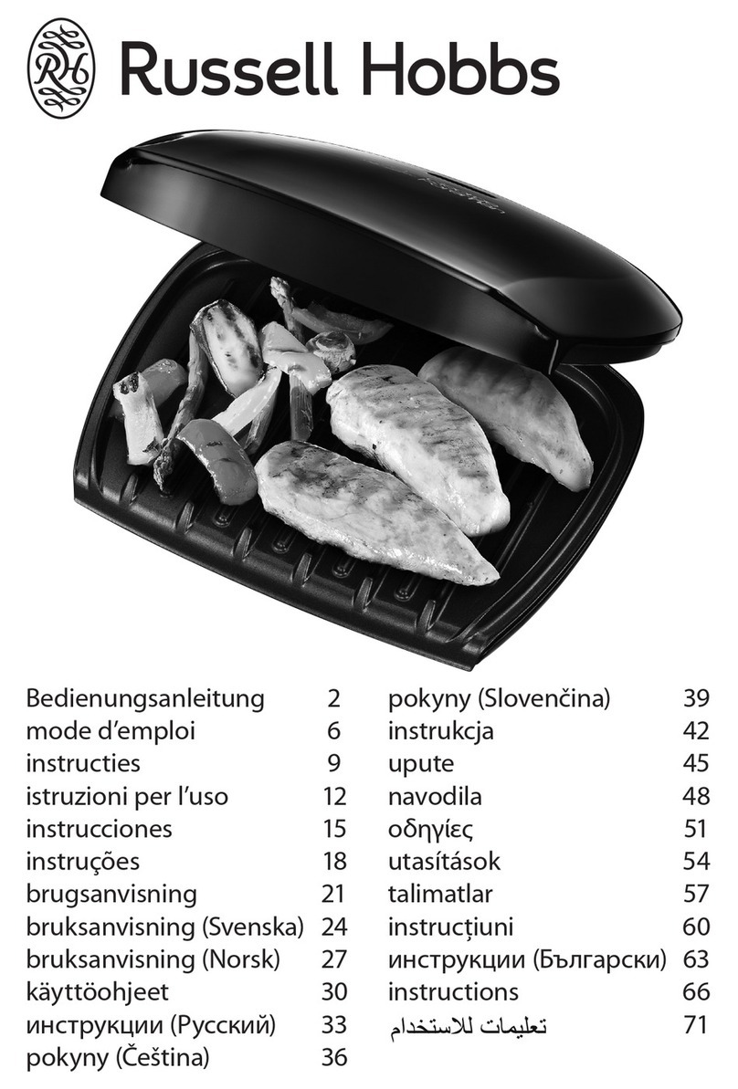 Russell Hobbs QFX User manual