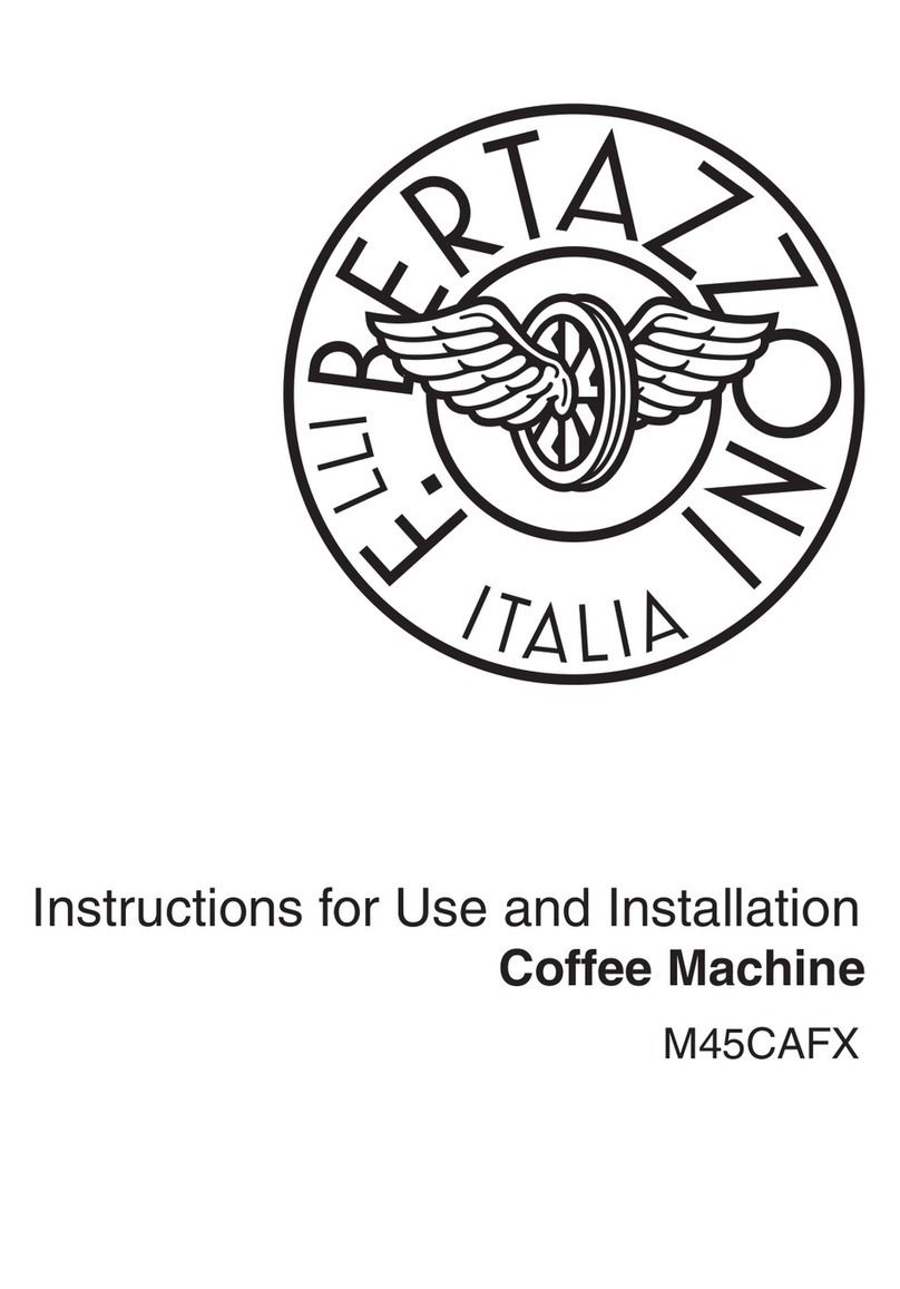 Bertazzoni M45CAFX Instructions for use and installation