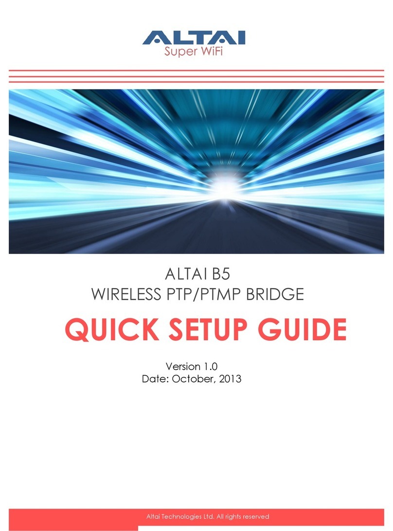 ALTAI B5 User manual