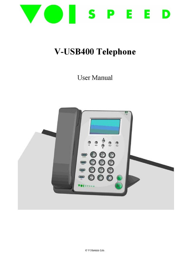 VOIspeed V-USB400 user manual