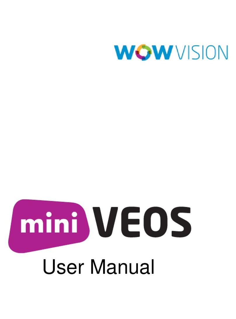 wowvision miniVEOS User manual