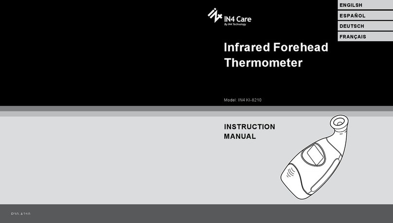 in4 care KI-8210 instruction manual