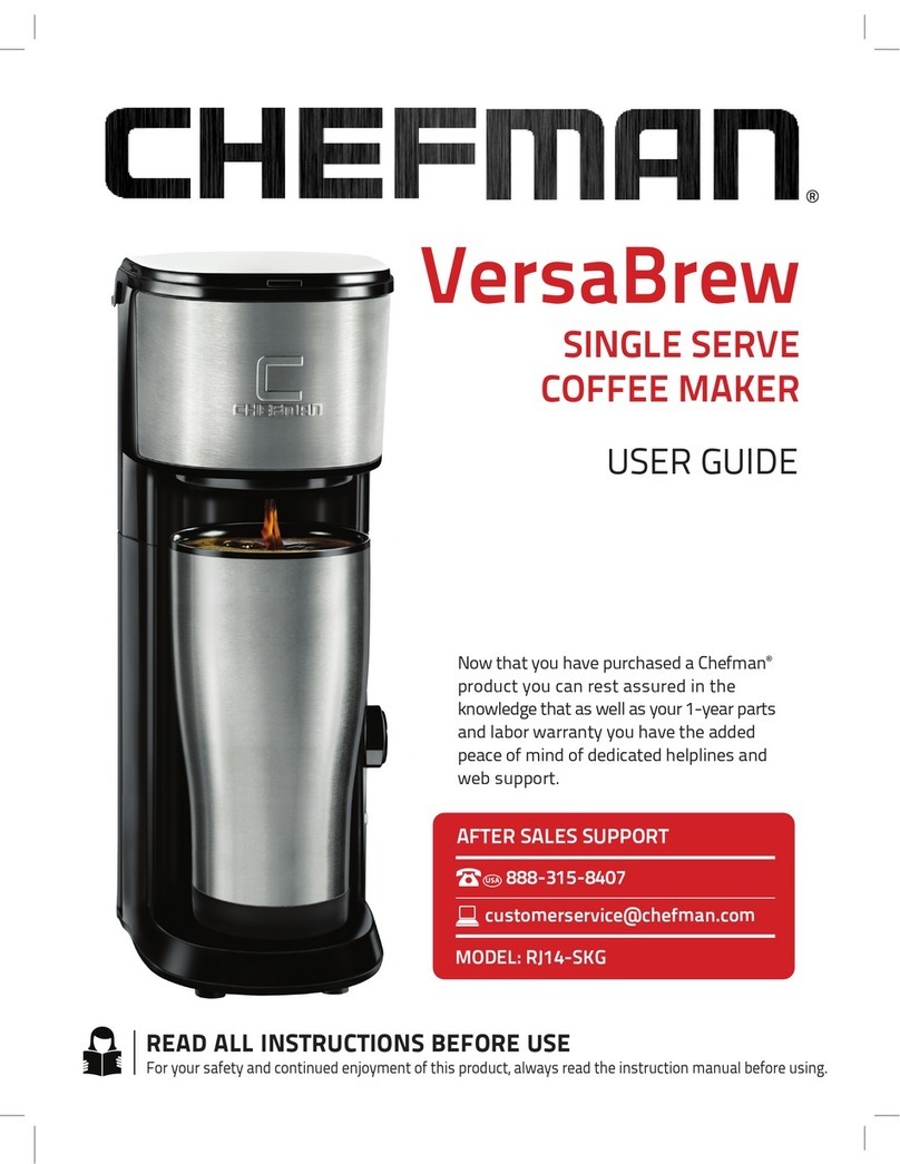 Chefman VersaBrew User manual