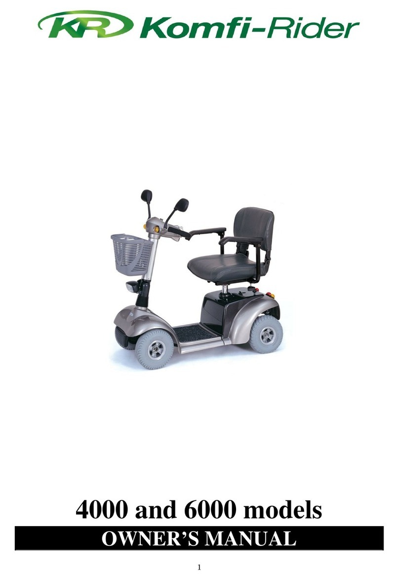KOMFI-RIDER 4000 User manual