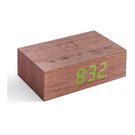 GINGKO Music click clock manual