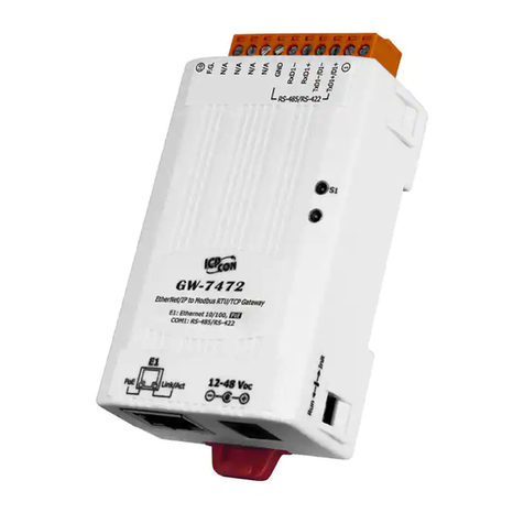 ICP DAS USA GW-7472 User manual