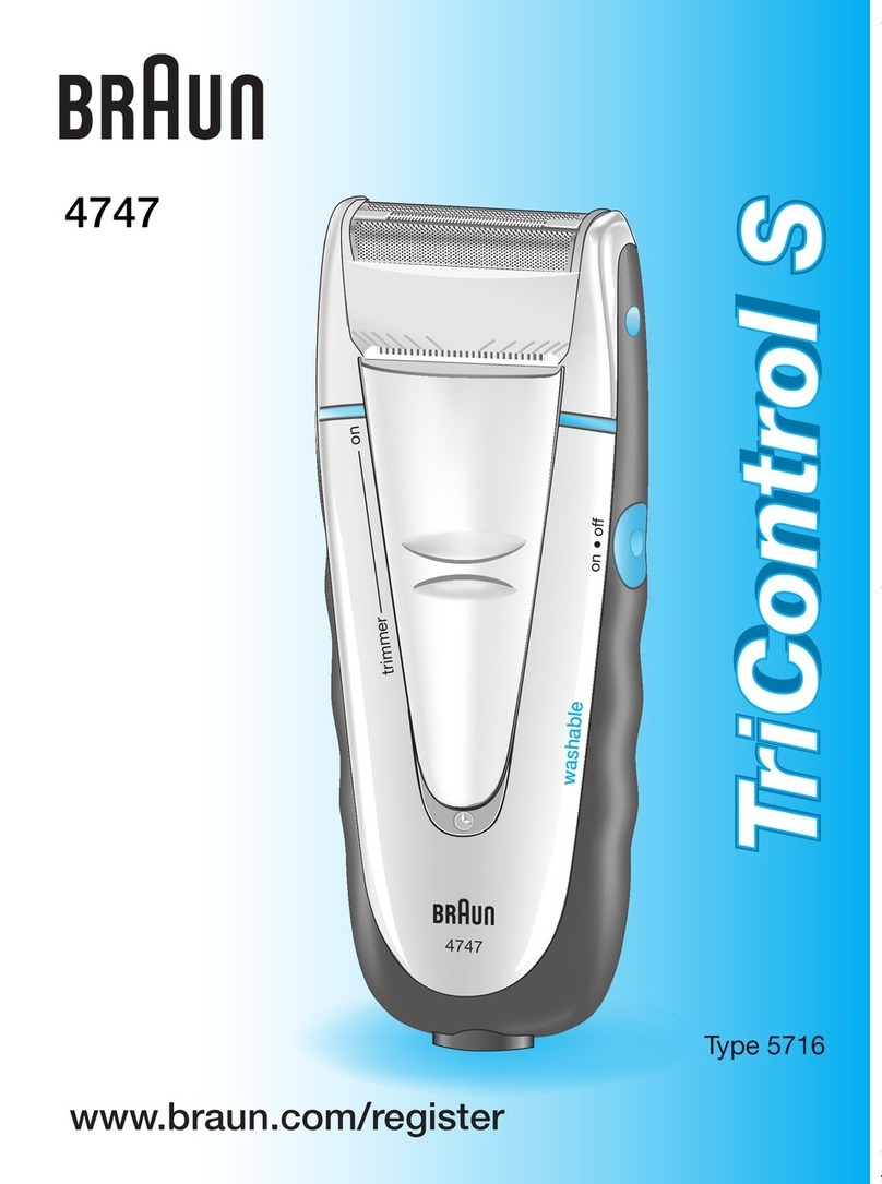 Braun tricontrol s 5716 User manual
