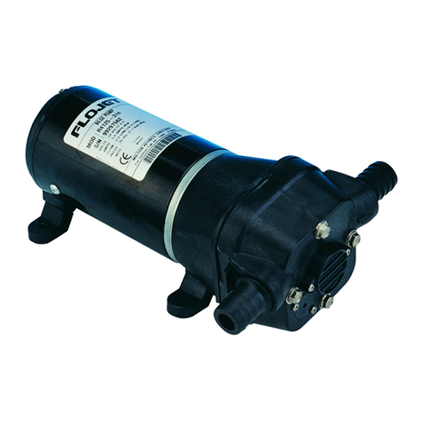 FLOJET quad II diaphragm 4125 series User manual