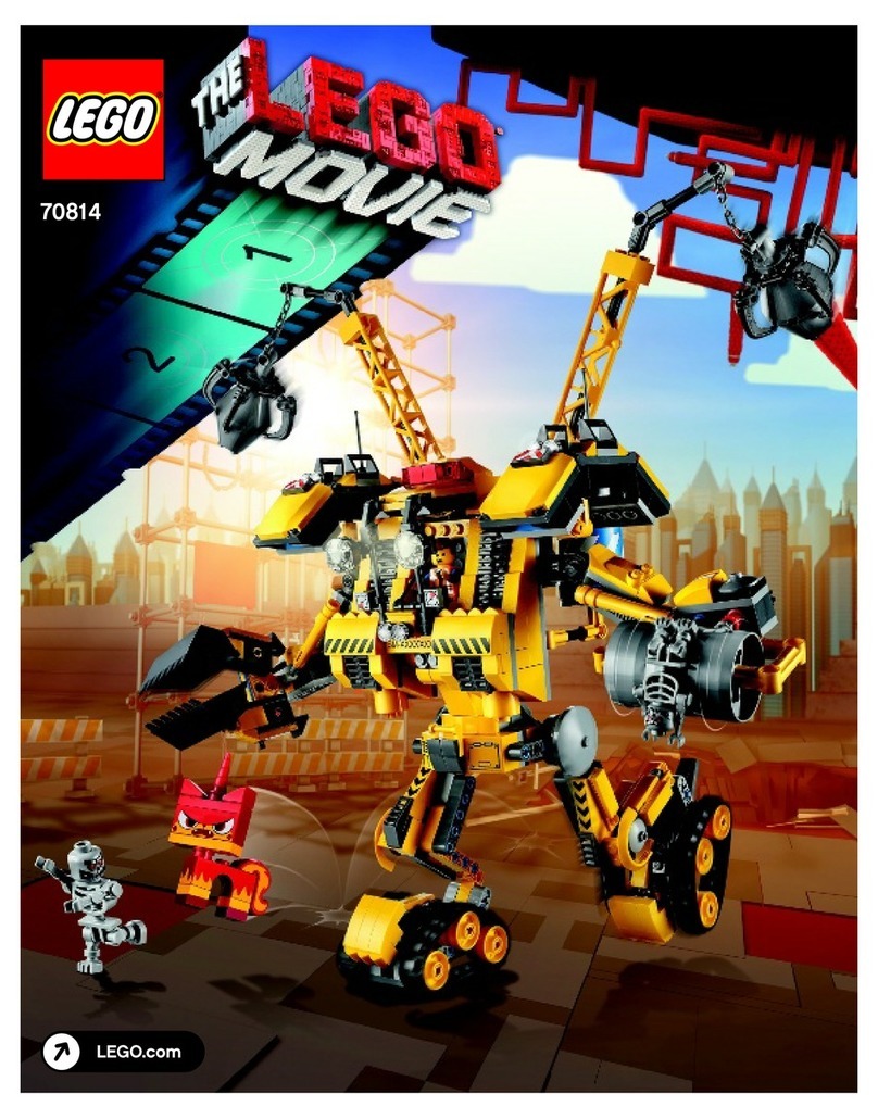 LEGO the lego movie 70814 Assembly guide