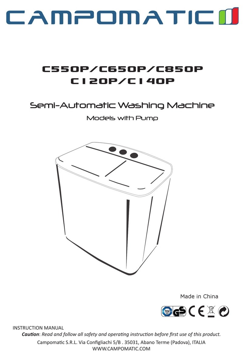 Campomatic C550p instruction manual
