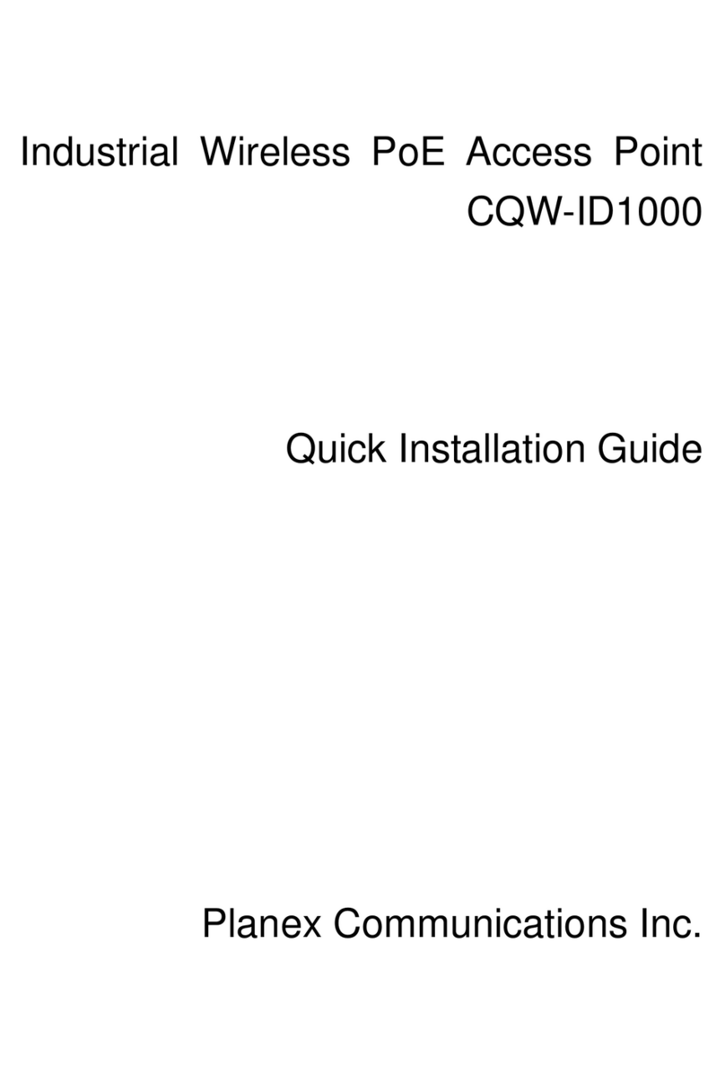 Planex CQW-ID1000 User manual