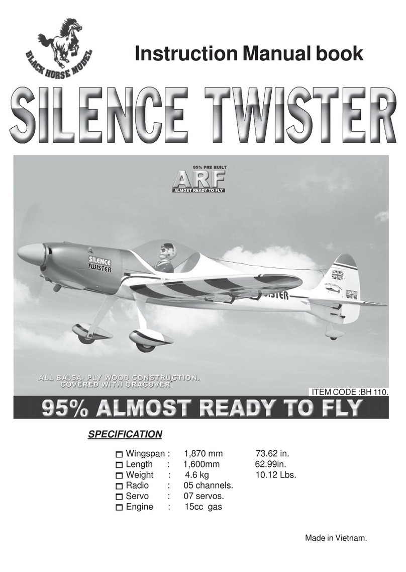 Black Horse Model Silence Twister Instruction manual book