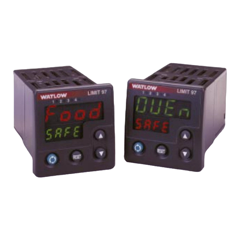 Watlow 97 series user manual